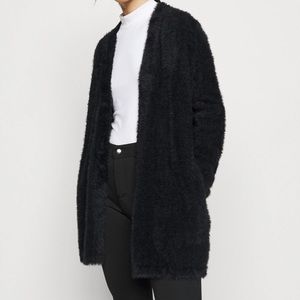 Banana Republic Black Eyelash Cardigan
